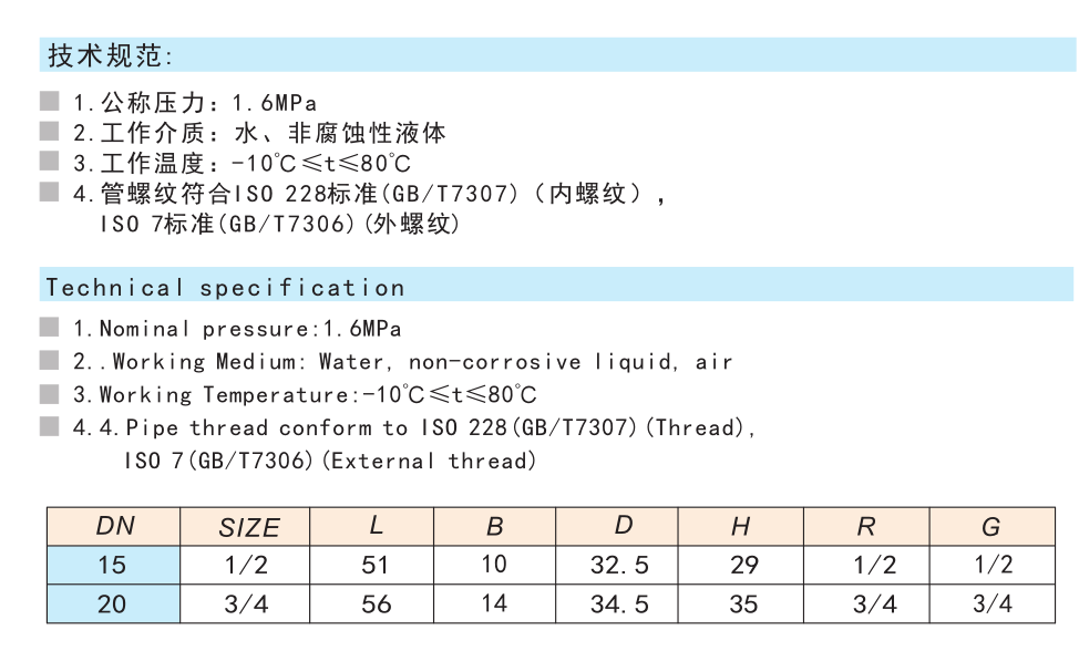 297一體式黃銅球閥Q31F-16T